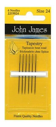 John James Size 24 Tapestry Needles(6)