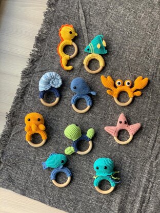 Sea Star Rattle