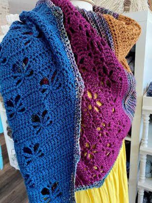 Road Trip Shawl Crochet