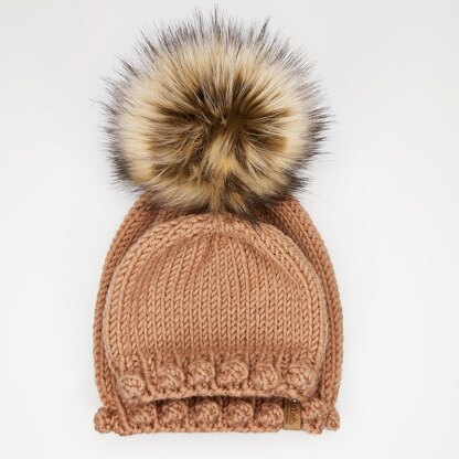 Bobble Brim Beanie