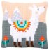Vervaco Cross Stitch Cushion Kit Lovely Llama Cross Stitch Kit
