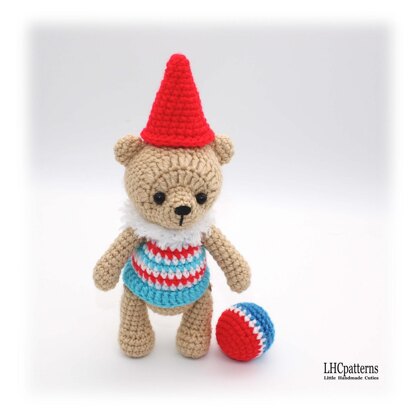Birthday Bear Crochet Pattern