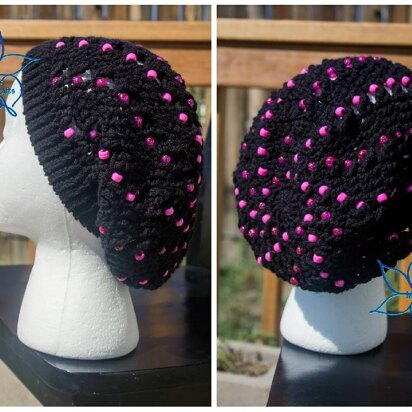 Teen Bling Slouch Beanie