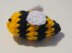 Bumble Bee Lovey / Security Blanket