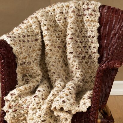 Crochet Delightful Afghan in Red Heart Light & Lofty - LW1600