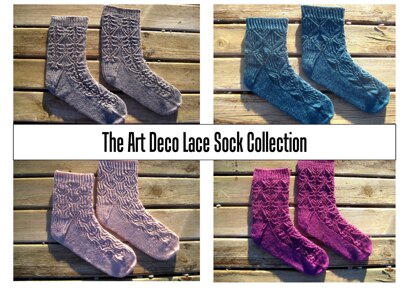 The Art Deco Lace Sock Collection E-Book