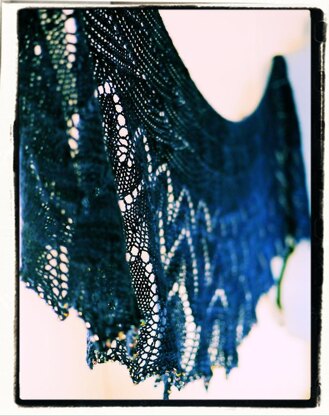 Rainstorm Shawl