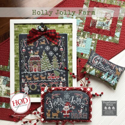 Hands On Design Holly Jolly Farm - HD198 -  Leaflet