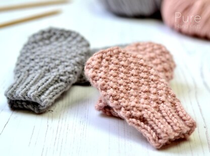 Hope Simple Baby Mitts