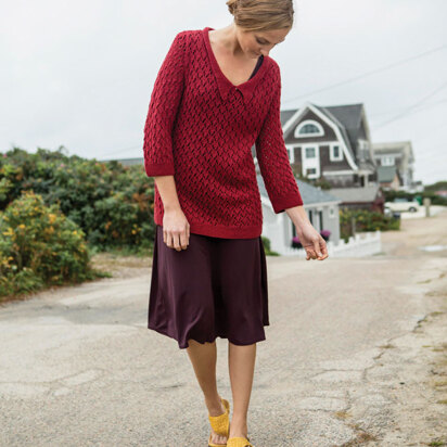 Ada Sweater in Berroco Fiora - PDF355-6