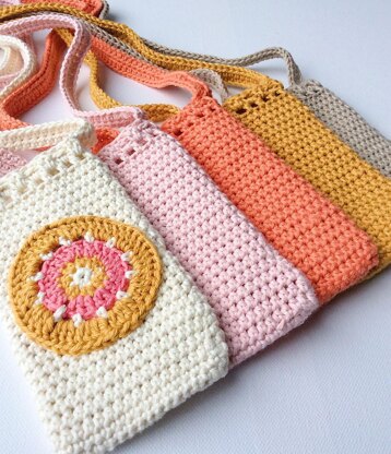 Phoneholder bag with motif