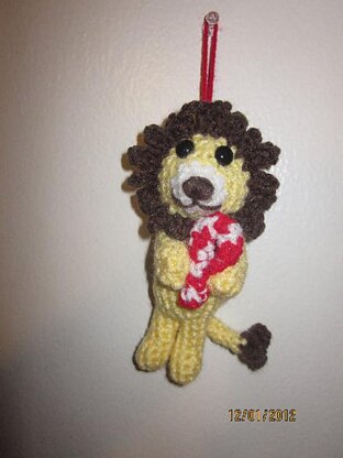 Lion Christmas Ornament