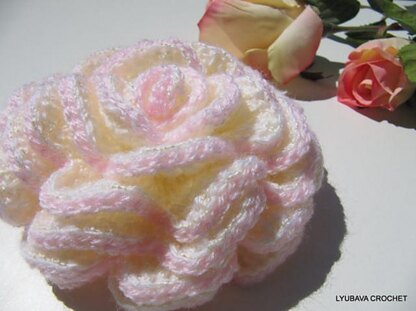 Gorgeous Crochet Rose Flower Tutorial