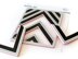 Pinkfresh Studio Cling Rubber Background Stamp Set A2 - Chevron