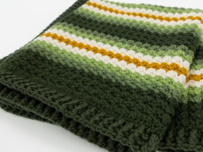 Orla’s Wattle Stitch Crochet Blanket