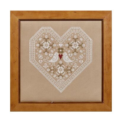 Historical Sampler Company Love Birds Cross Stitch - Downloadable PDF