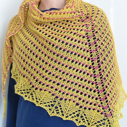 Hillrose Shawl