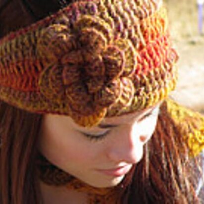 Floral Earwarmer/Headband