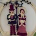 Victorian Carolers Wall Hanging