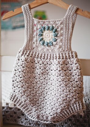 Granny Square Romper