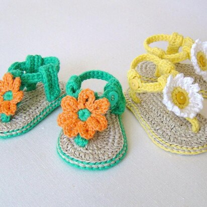 Baby Flower Sandals