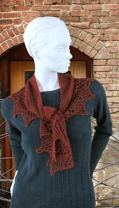 Antique Lace Shawlette & Cowl