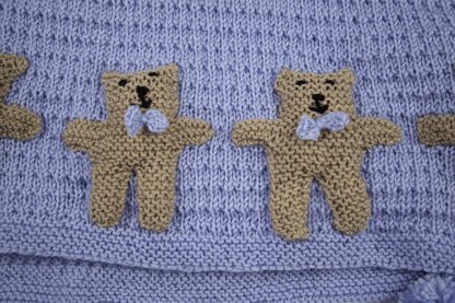 Teddy bear new born baby set