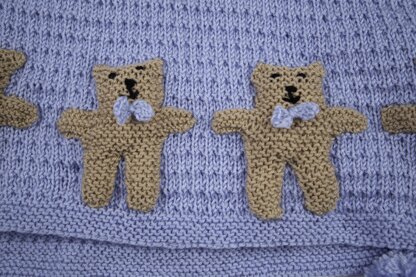 Teddy bear new born baby set
