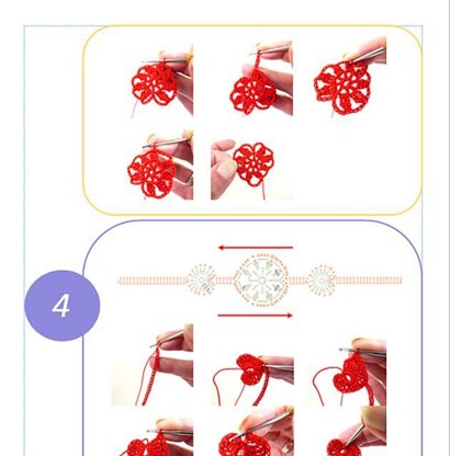 Bookmark "Hearts"