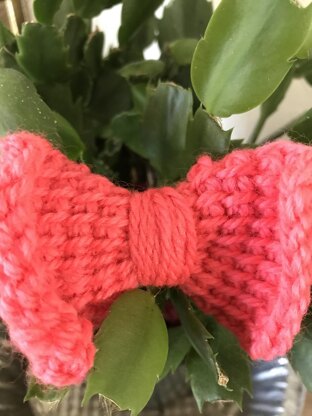 Tunisian Crochet Bows