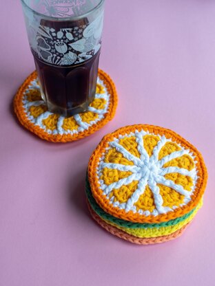 Citrus Fruit Coasters