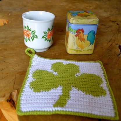 Shamrock Potholder