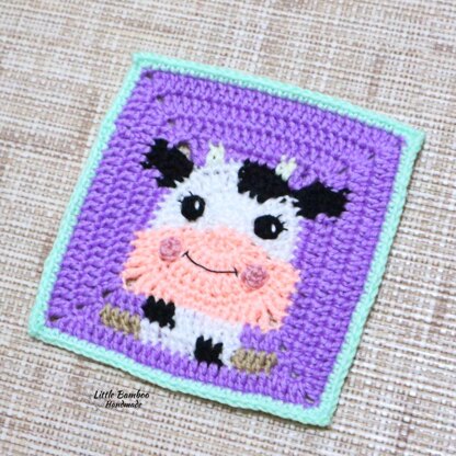 Cow Granny Square