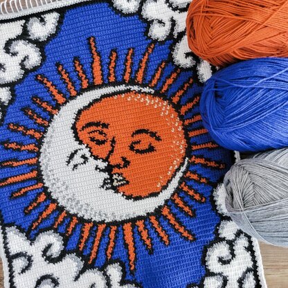 Sun & Moon Tapestry
