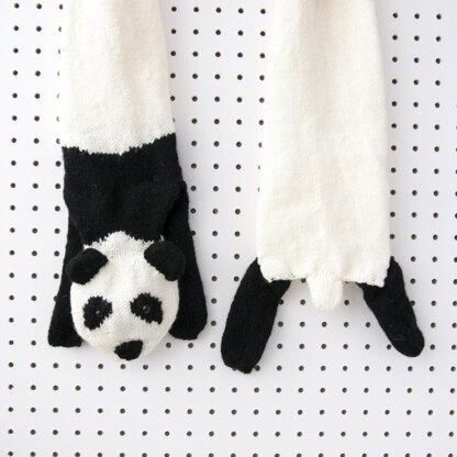 DK Faux Panda Scarf