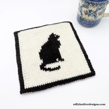 Serene Cat Potholder