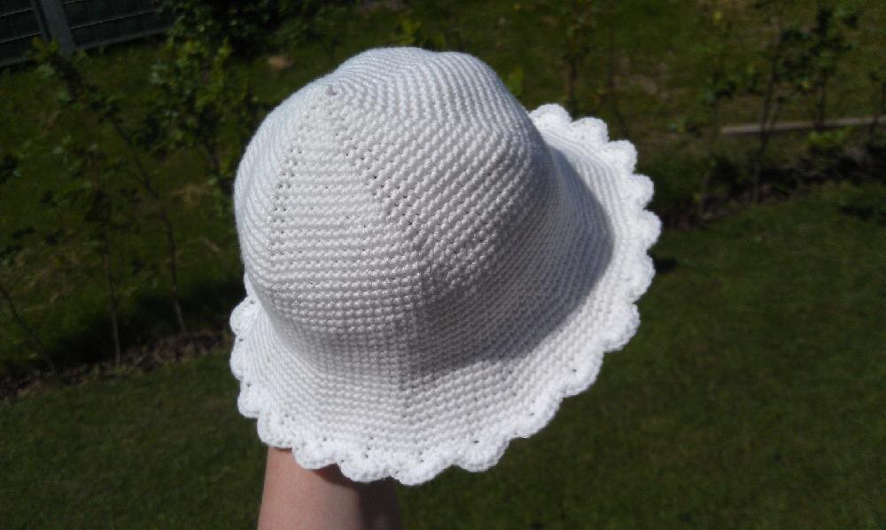 Crochet baby sun hat hot sale pattern