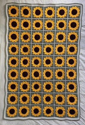 Becky’s Sunflower Blanket