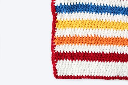 Stripey Days Baby Blanket