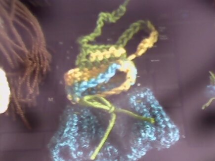 Crochet Eli doll #3