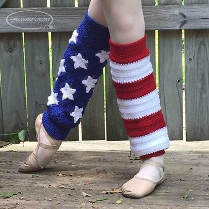 Stars & Stripes Legwarmers