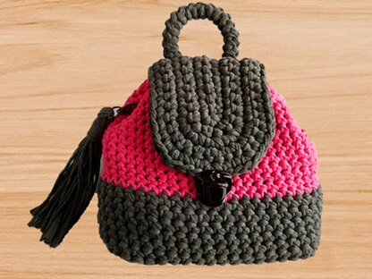 A Crochet  Backpack
