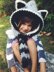 Raymond the Raccoon Hooded Scarf