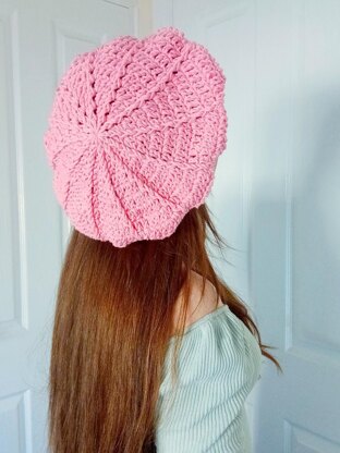 Crochet Textured French Beret Pattern