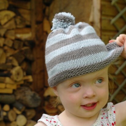 Easy Baby Bobble Hat / Beanie Hat