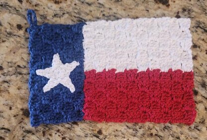 Texas Flag Potholder