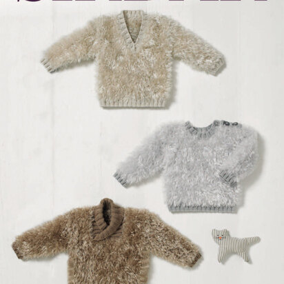 Jumpers in Sirdar Funky Fur & Snuggly DK - 5167 - Downloadable PDF