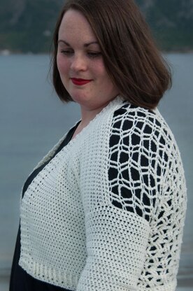 Summer Sea Cropped Cardigan