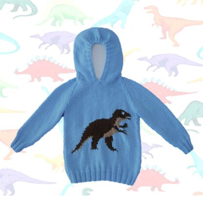 Dinosaur Hoodie - Tyrannosaurus