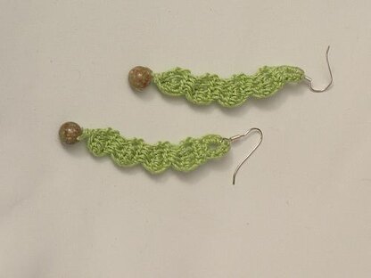 Tunisian Crochet Jewelry Set